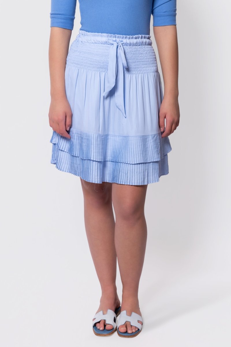 Nina Skirt 20" (Light Blue) - Skirt - Yakira Bella