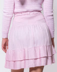 Nina Skirt 20" (Light Pink) - Skirt - Yakira Bella