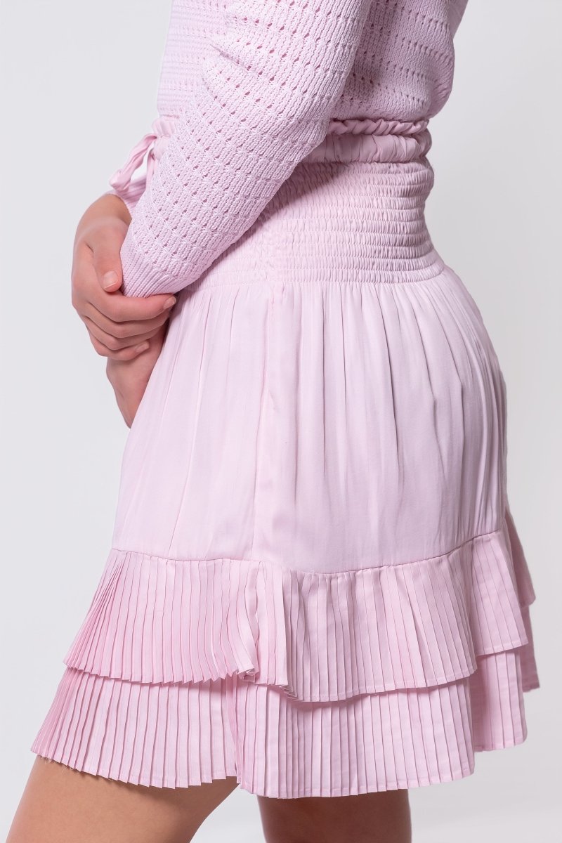 Nina Skirt 20" (Light Pink) - Skirt - Yakira Bella
