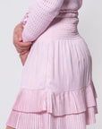 Nina Skirt 20" (Light Pink) - Skirt - Yakira Bella
