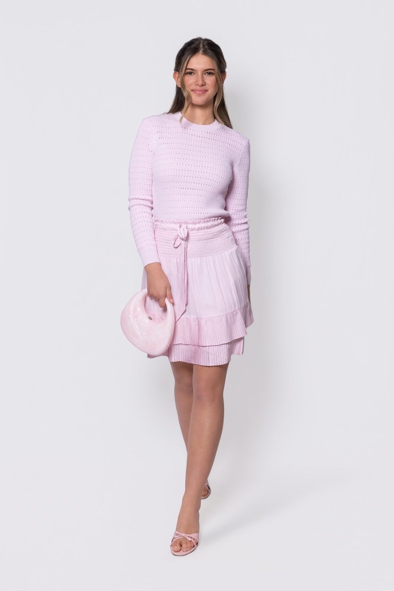Nina Skirt 20" (Light Pink) - Skirt - Yakira Bella