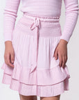 Nina Skirt 20" (Light Pink) - Skirt - Yakira Bella