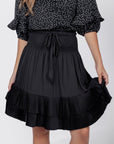 Nina Skirt (Black) 23" - Skirt - Yakira Bella
