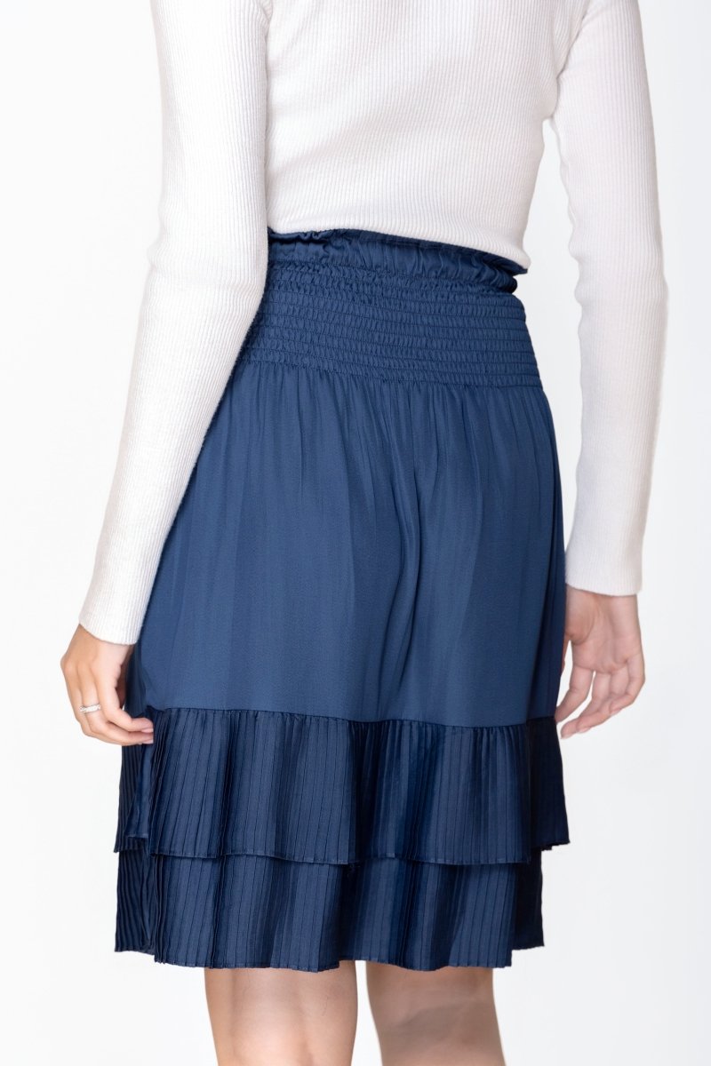 NINA SKIRT (BLUE) 23" - Skirt - Yakira Bella