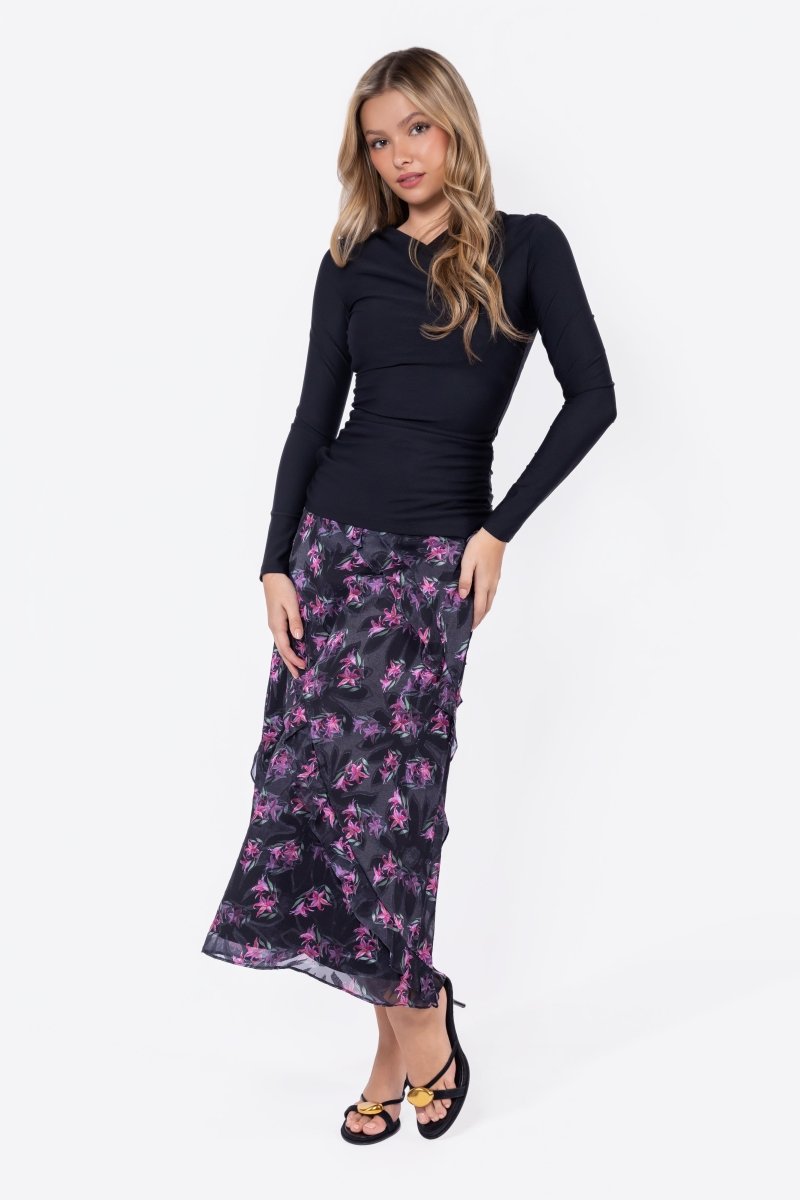 Noa Top (Black) - Top - Yakira Bella