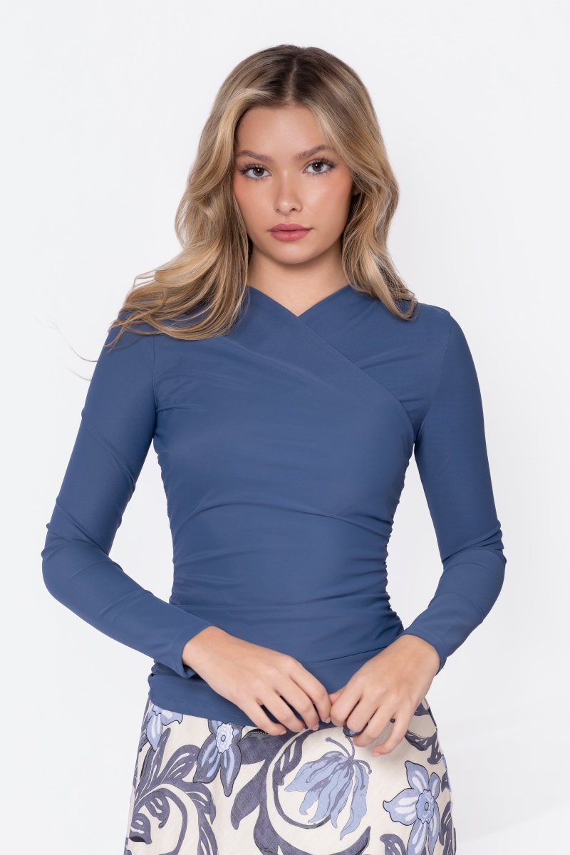 Noa Top (Blue) - Top - Yakira Bella