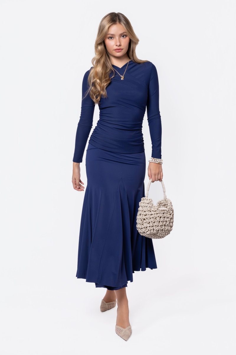 Noa Top (Navy Solid) - Top - Yakira Bella