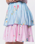 Nora Skirt 20" (Blue Pink) - Skirt - Yakira Bella