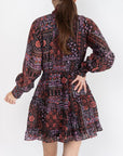 NOVA DRESS (Red/Purple) - Yakira Bella