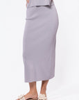 Nova Skirt (Light Grey) - Skirt - Yakira Bella