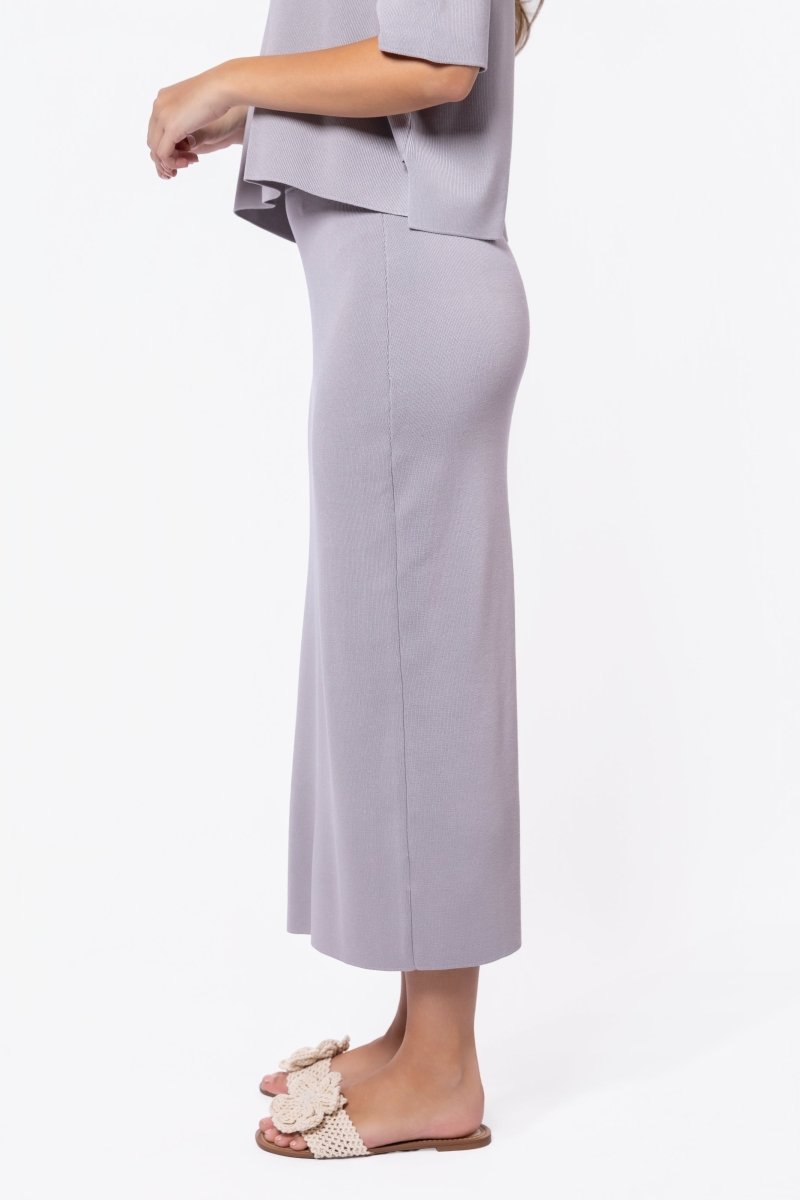 Nova Skirt (Light Grey) - Skirt - Yakira Bella