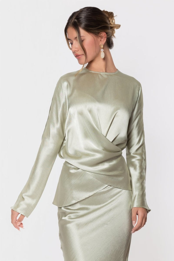 Nyra Top (Sage) - Top - Yakira Bella