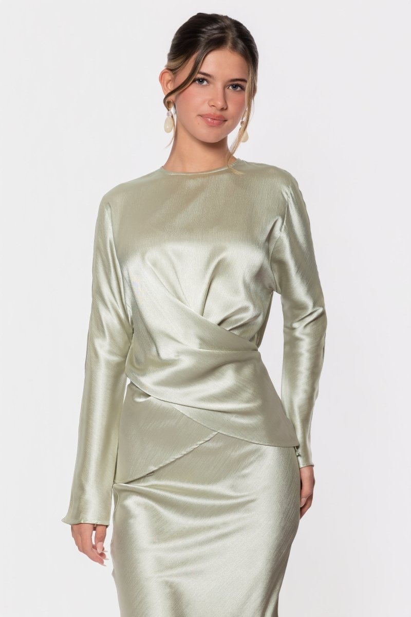 Nyra Top (Sage) - Top - Yakira Bella
