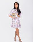 OLIVIA DRESS (PURPLE) 36" - Dress - Yakira Bella