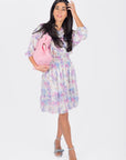 OLIVIA DRESS (PURPLE) 39" - Dress - Yakira Bella