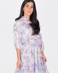 OLIVIA DRESS (PURPLE) 39" - Dress - Yakira Bella