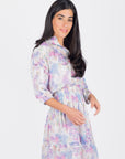 OLIVIA DRESS (PURPLE) 39" - Dress - Yakira Bella