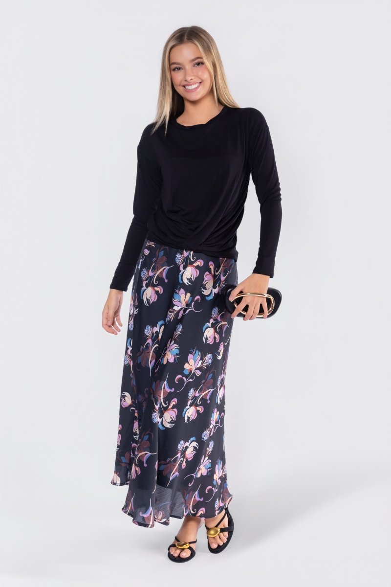 Olly Top (Black) - Top - Yakira Bella