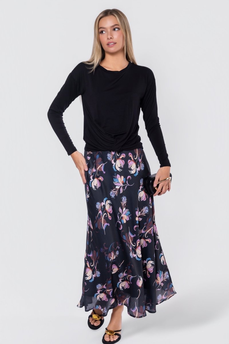 Olly Top (Black) - Top - Yakira Bella