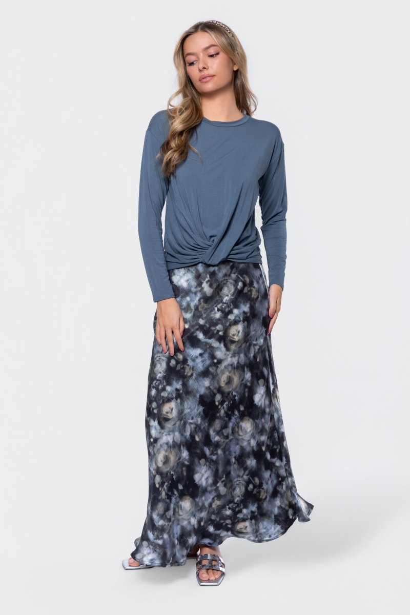 Olly Top (Slate Green) - Top - Yakira Bella