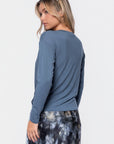 Olly Top (Slate Green) - Top - Yakira Bella