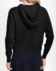 ORA HOODIE SWEATER (BLACK) - Top - Yakira Bella