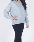 OVERSIZED SWEATER (BLUE) - Top - Yakira Bella