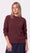 Oversized Sweater (Burgundy) - Top - Yakira Bella