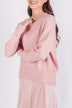 Oversized Sweater (Light Pink)