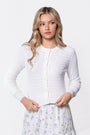 Paige Cardigan (White) - Top - Yakira Bella