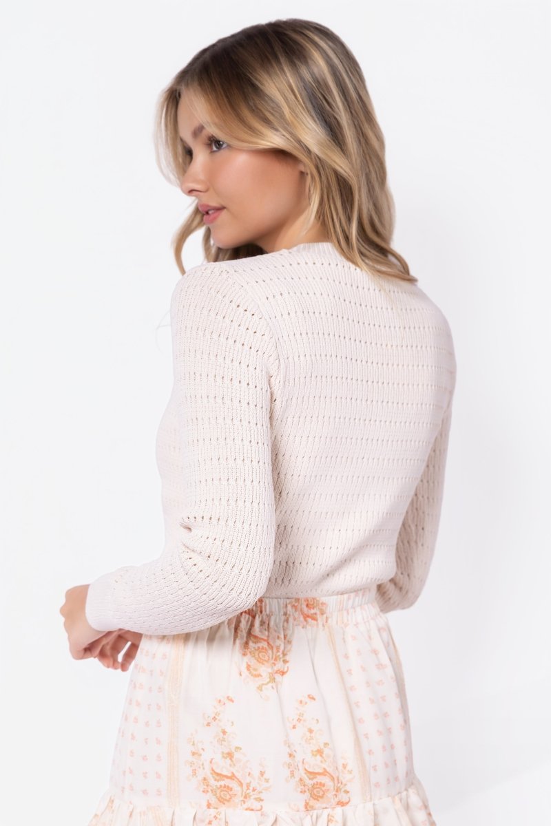 Paige Top (Beige) - Top - Yakira Bella