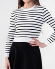 PAIGE TOP (BLACK STRIPE) - Top - Yakira Bella