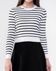 PAIGE TOP (BLACK STRIPE) - Top - Yakira Bella