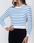 PAIGE TOP (BLUE STRIPE) - Top - Yakira Bella