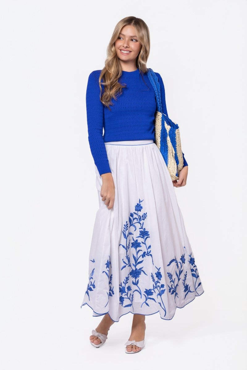 Paige Top (Blue) - Top - Yakira Bella