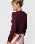 Paige Top (Burgundy) - Top - Yakira Bella