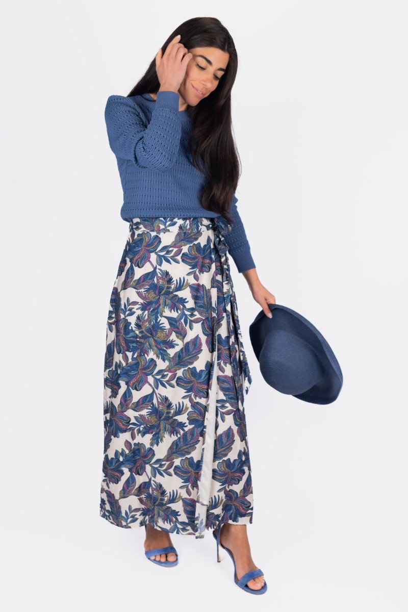 PAIGE TOP (DARK DENIM) - Top - Yakira Bella