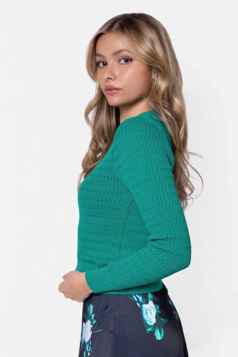 Paige Top (Green) - Top - Yakira Bella