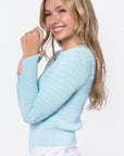 Paige Top (Light Aqua) - Top - Yakira Bella
