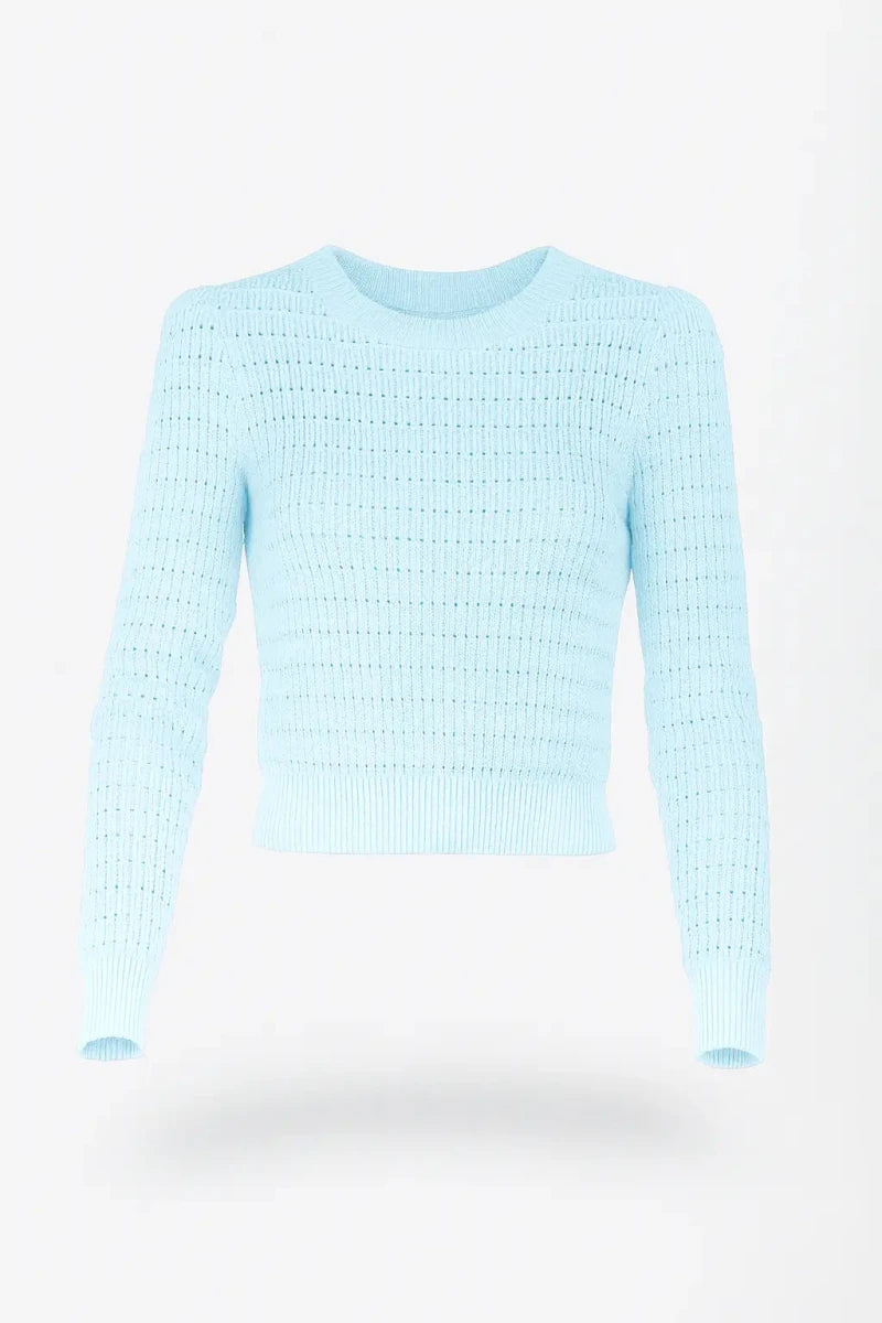 Paige Top (Light Aqua) - Top - Yakira Bella