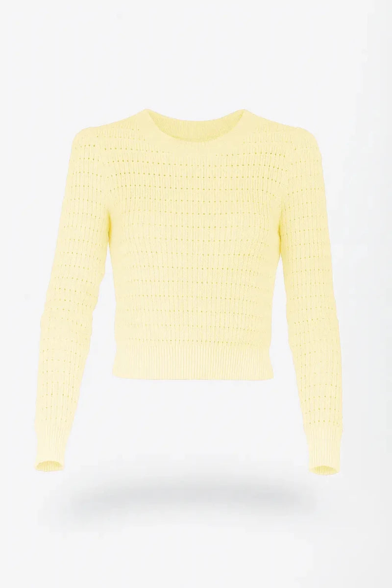 Paige Top (Light Yellow) - Top - Yakira Bella