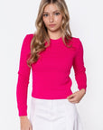 Paige Top (Magenta) - Top - Yakira Bella
