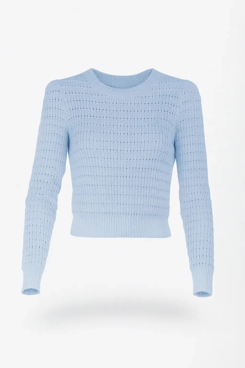 Paige Top (Medium Pastel Blue) - Top - Yakira Bella