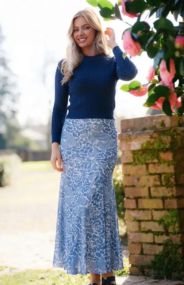 Paige Top (Navy) - Top - Yakira Bella