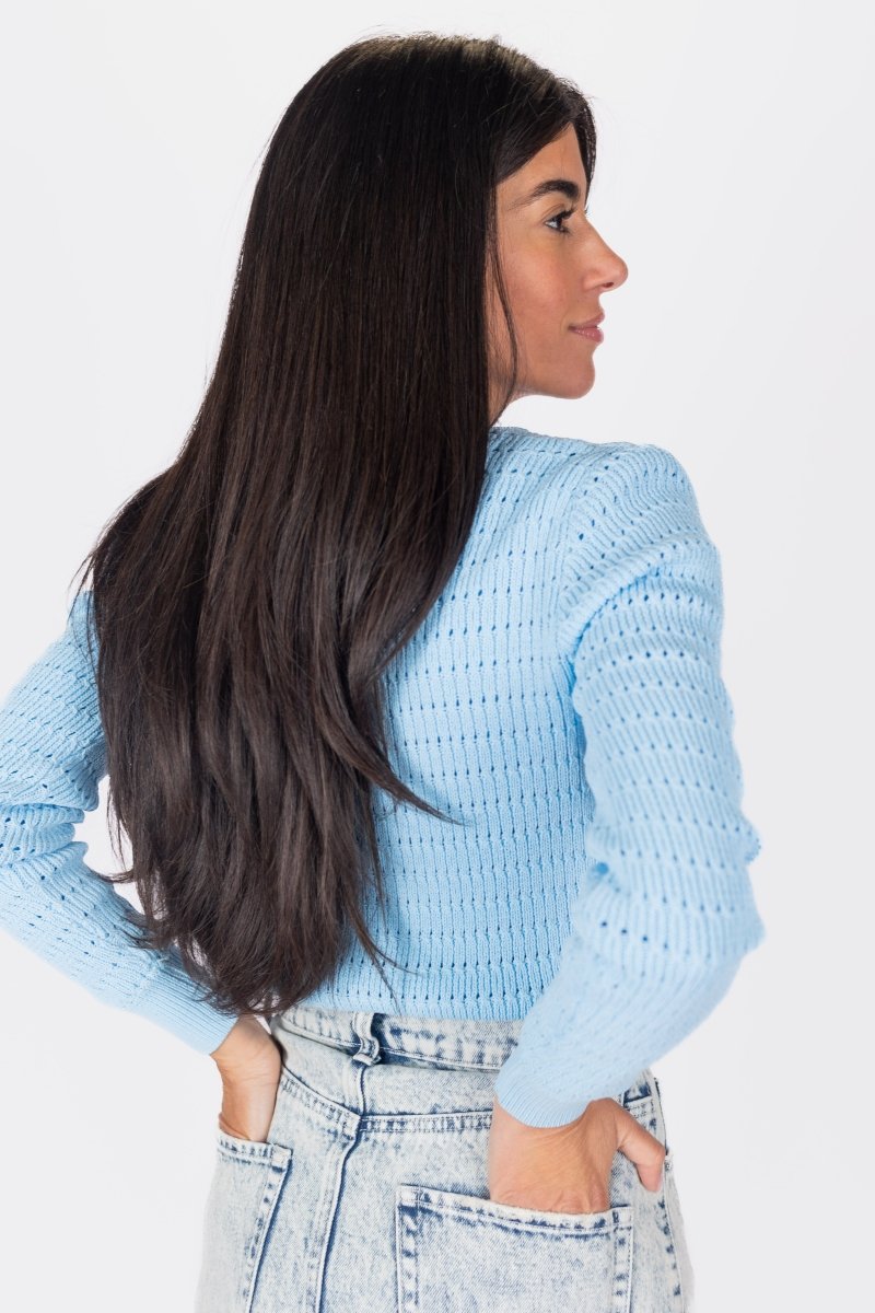 PAIGE TOP (PASTEL BLUE) - Top - Yakira Bella