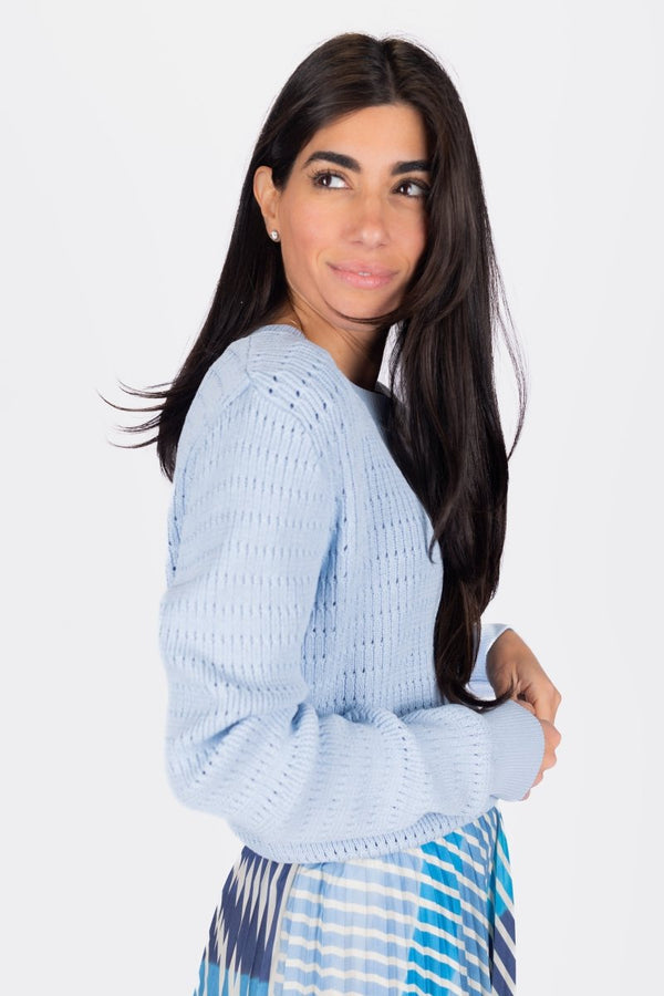 PAIGE TOP (POWDER BLUE) - Top - Yakira Bella