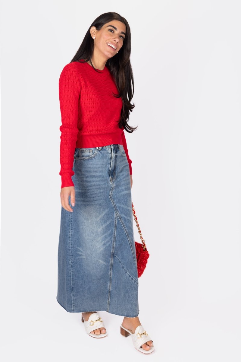 PAIGE TOP (RED) - Top - Yakira Bella