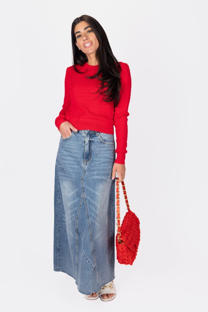 PAIGE TOP (RED) - Top - Yakira Bella