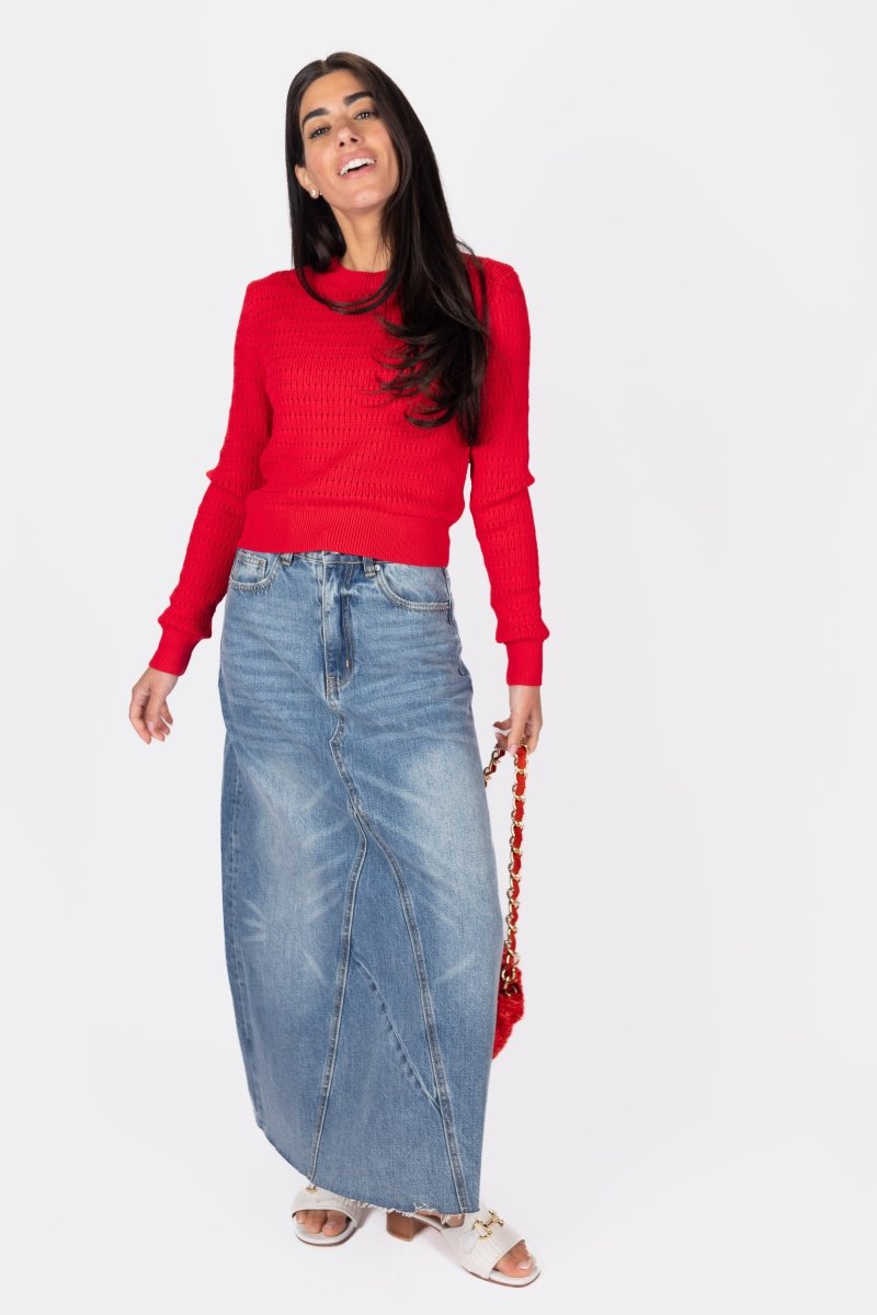 PAIGE TOP (RED) - Top - Yakira Bella