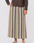 Parker Skirt (Brown/Navy) - Skirt - Yakira Bella
